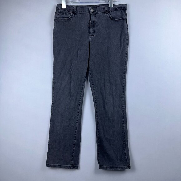 Lee Straight Leg Jeans Womens Size 12 Medium 3051813 Relaxed Fit Mid Rise Blue - Picture 1 of 12